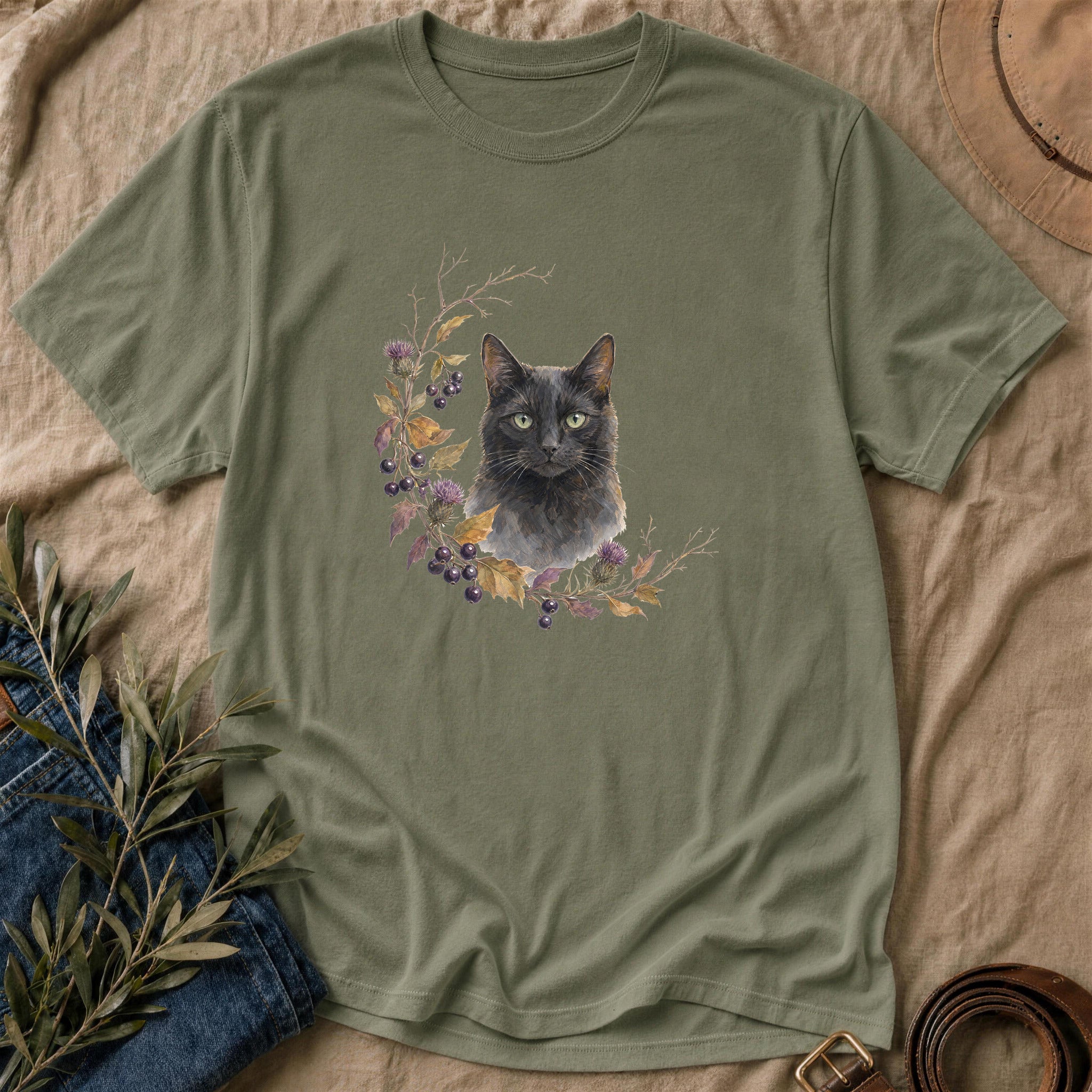 Crossed Paths - Military Green