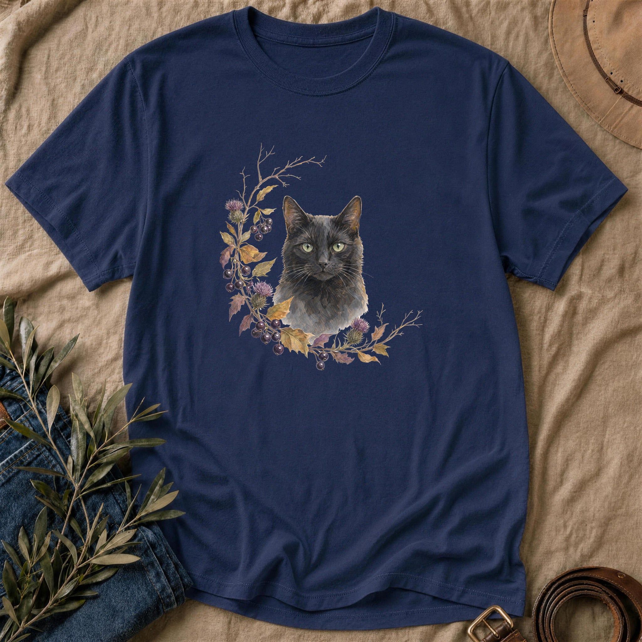 Crossed Paths - Navy