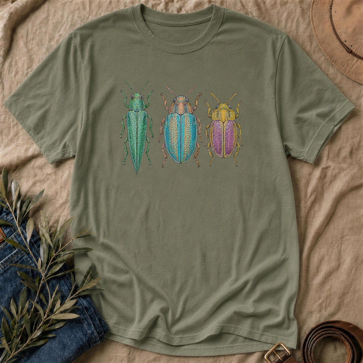 Cut Stones - Military Green