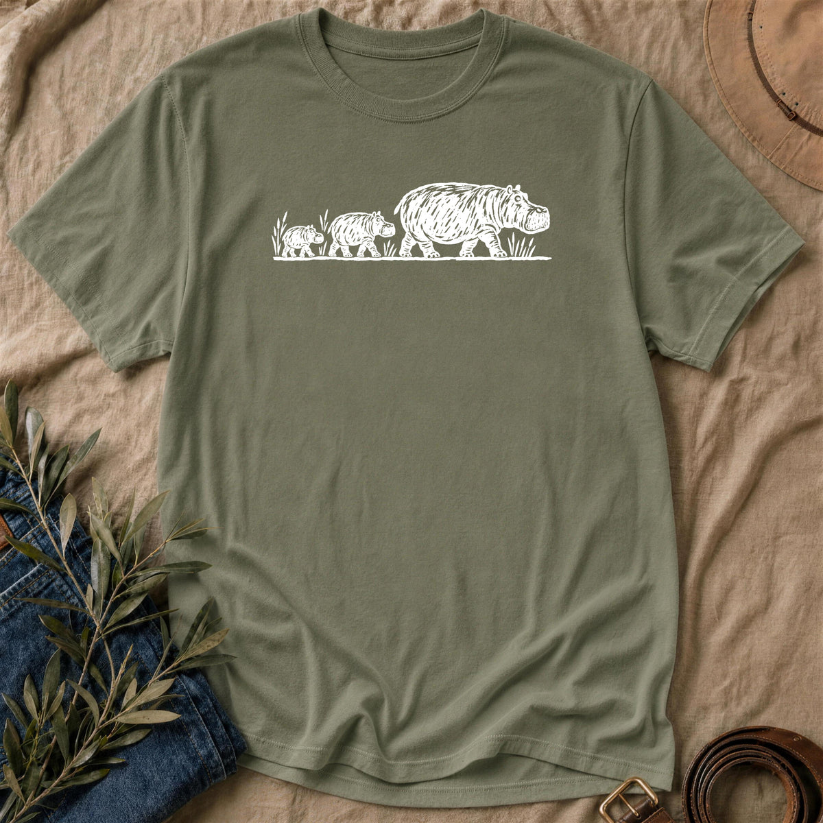 Deep End - Military Green