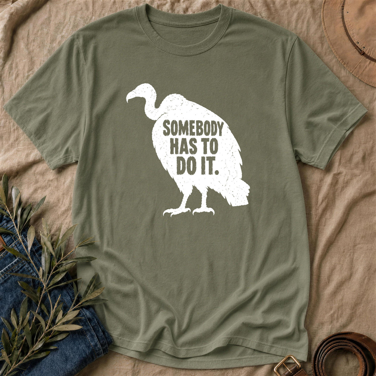 Dirty Work - Military Green