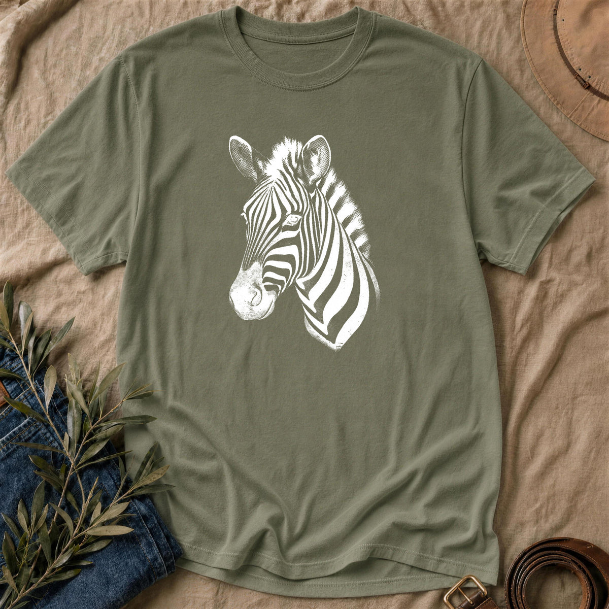 Dot Matrix - Military Green