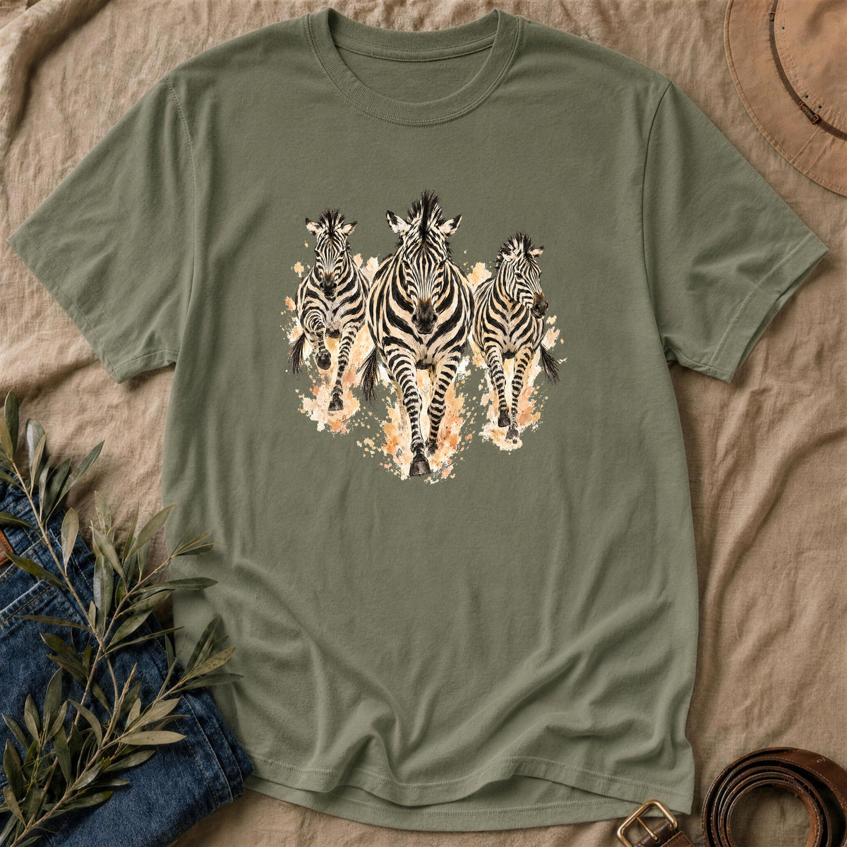 Dust Stripes - Military Green