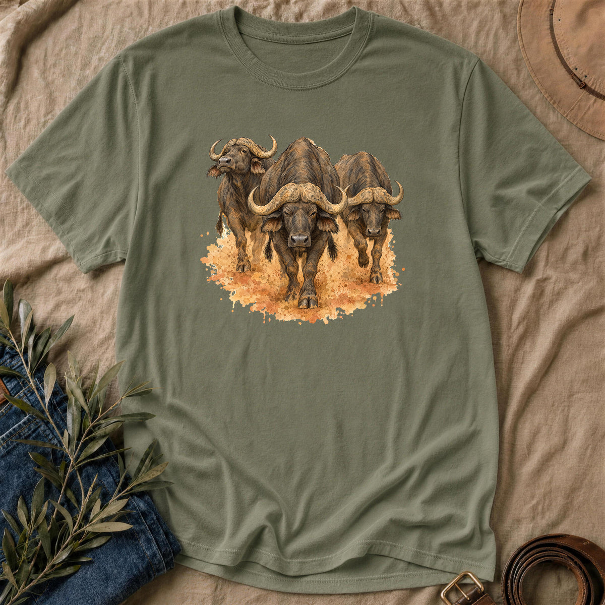 Dust Up - Military Green