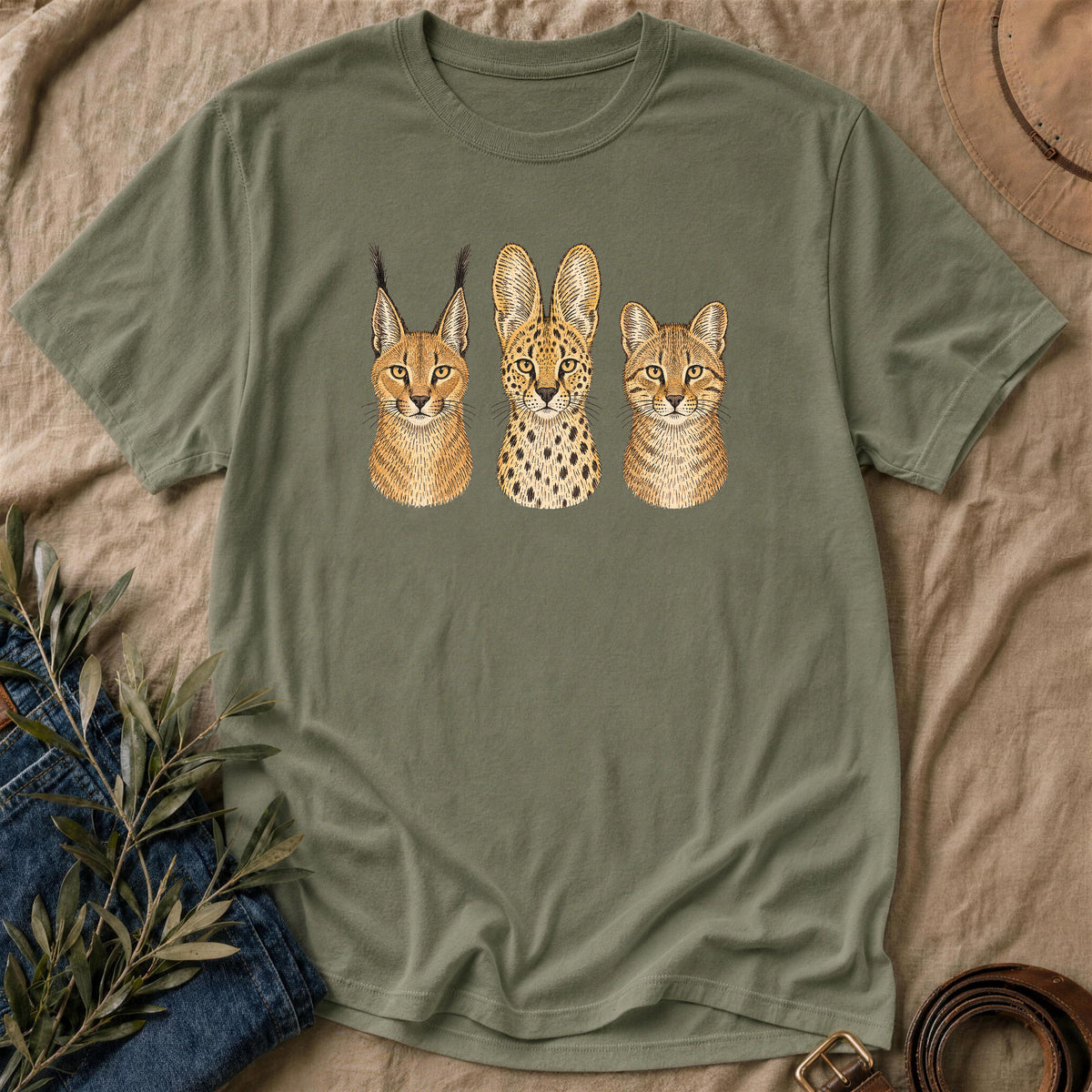Ear Marks - Military Green