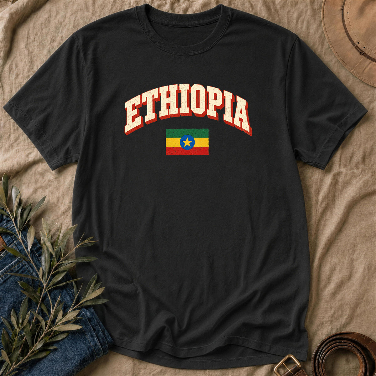 Ethiopia Varsity - Black