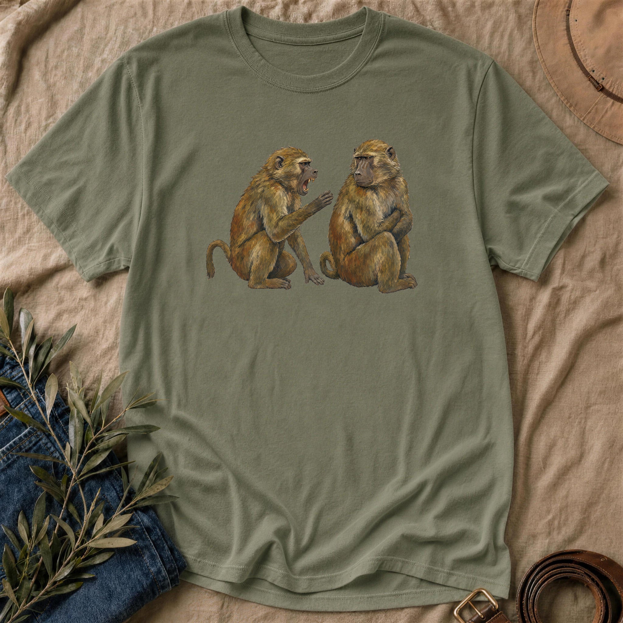 Family Meeting - Military Green
