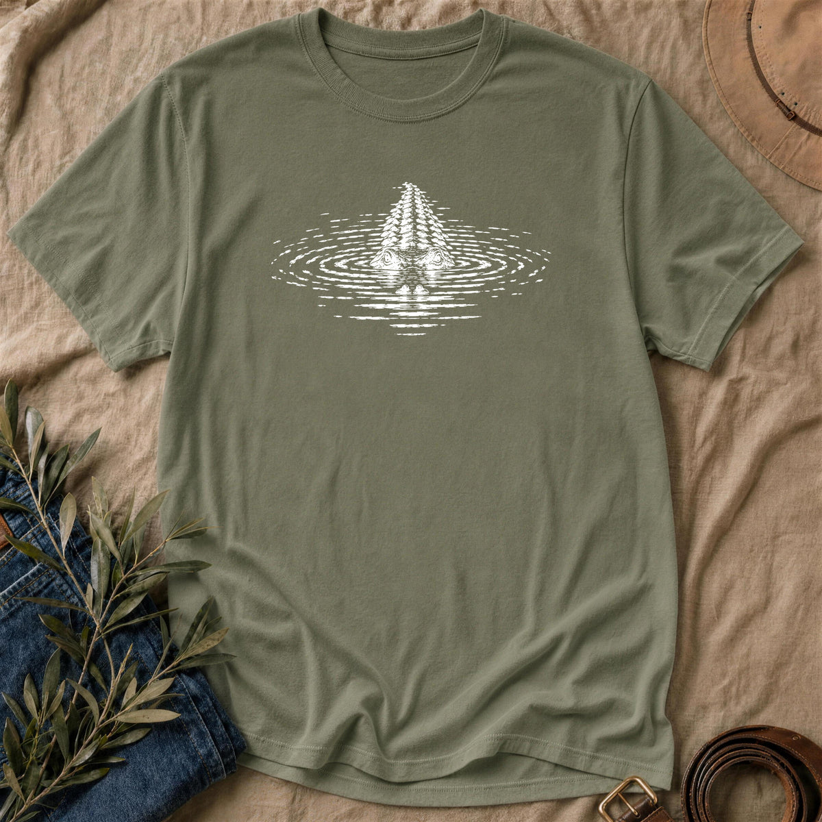 Floating Log - Military Green