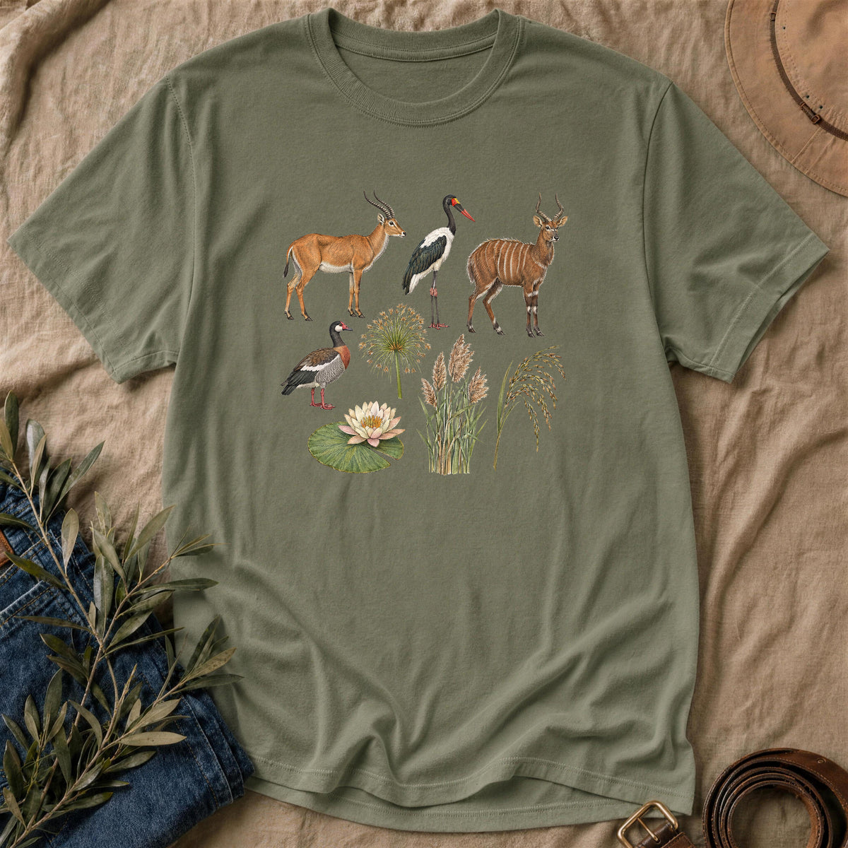 Flood Plain - Military Green