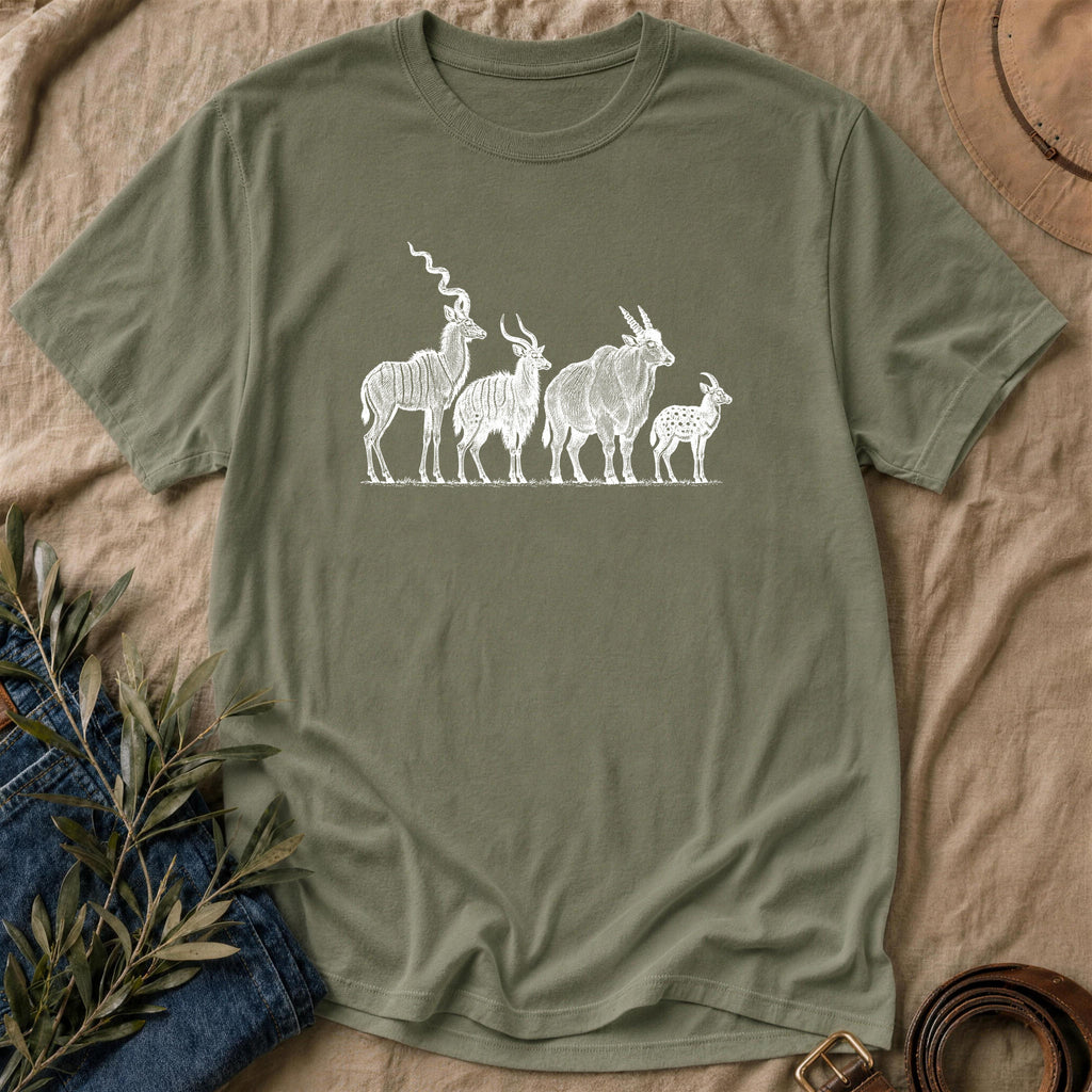 Four Spirals - Military Green