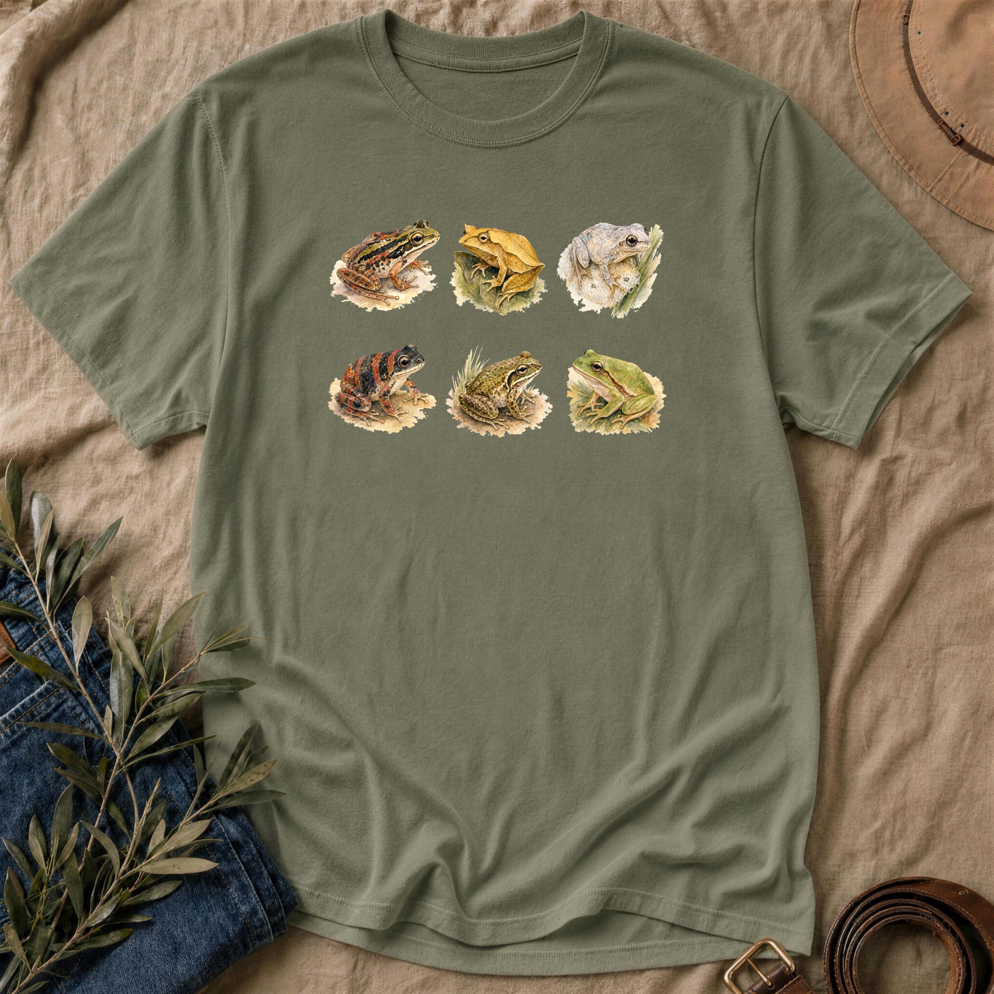 Frog Chorus - Military Green
