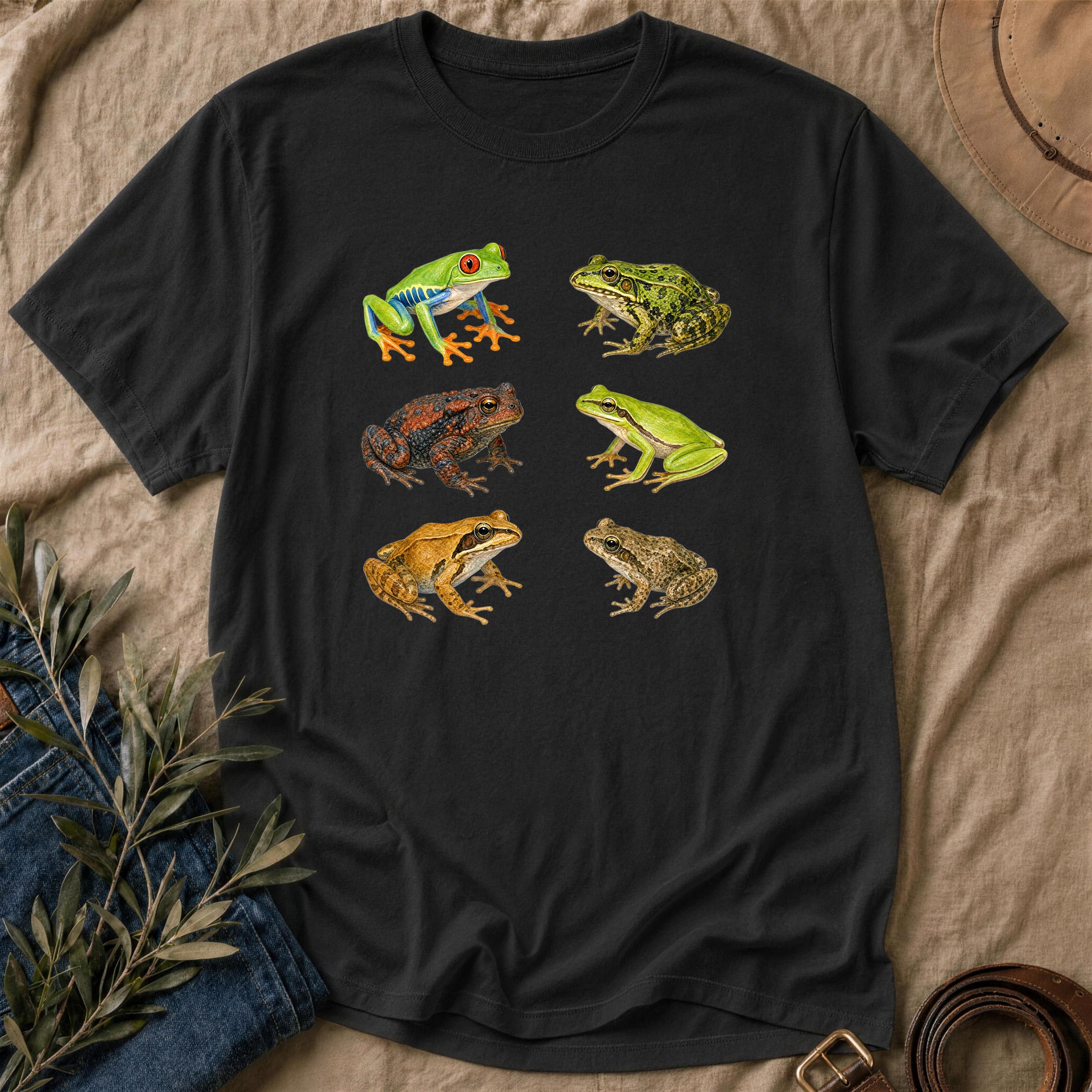 Frog Party - Black