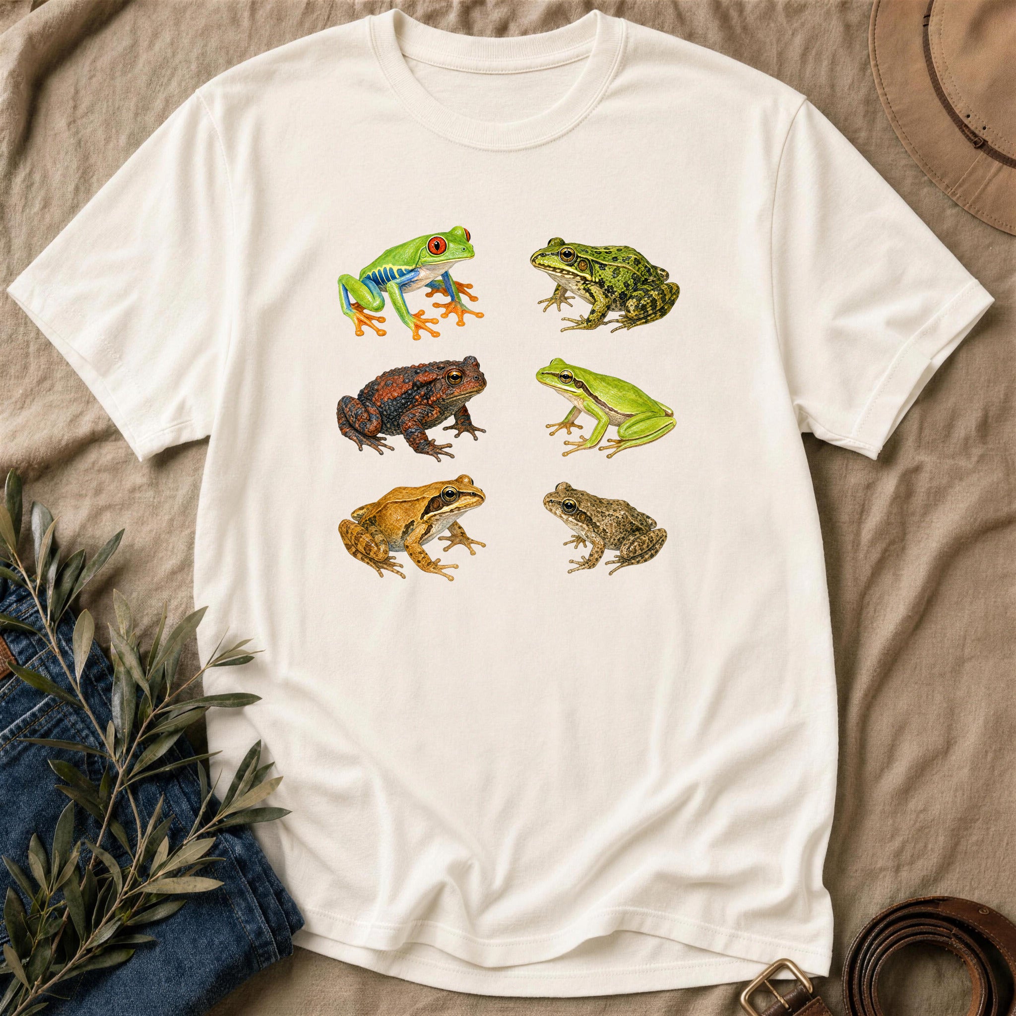 Frog Party - Natural