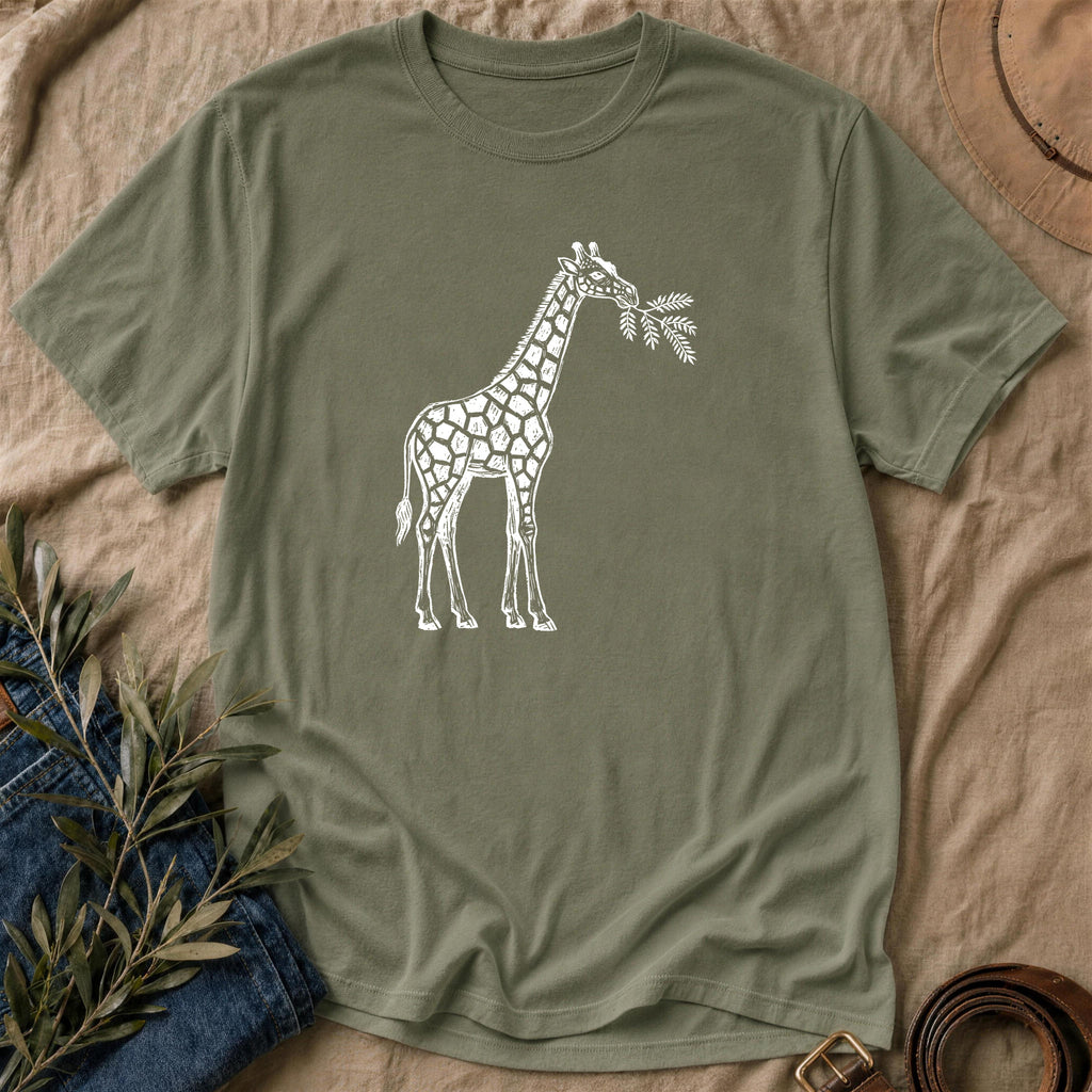 Giraffe Relief - Military Green