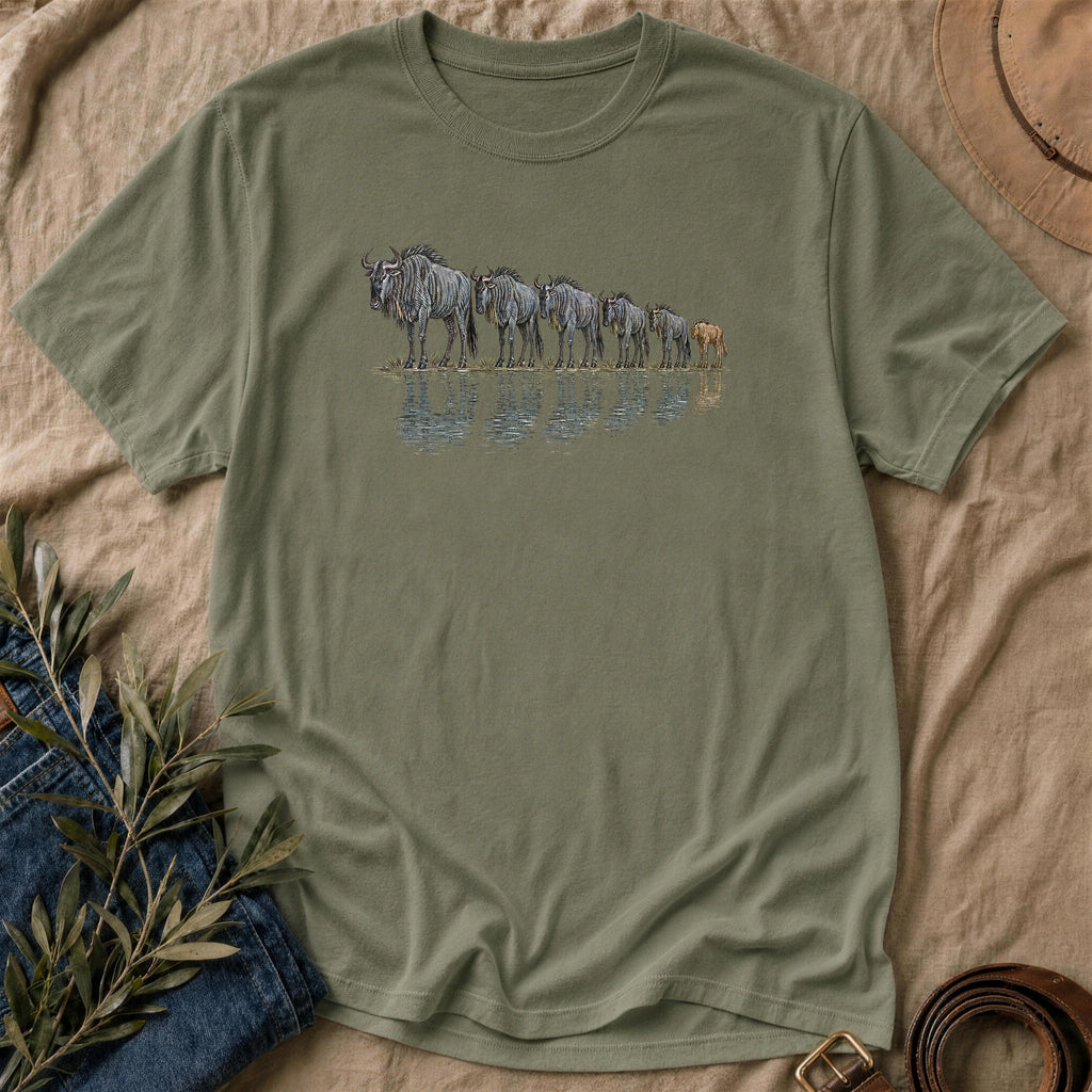 Grey Line - Military Green