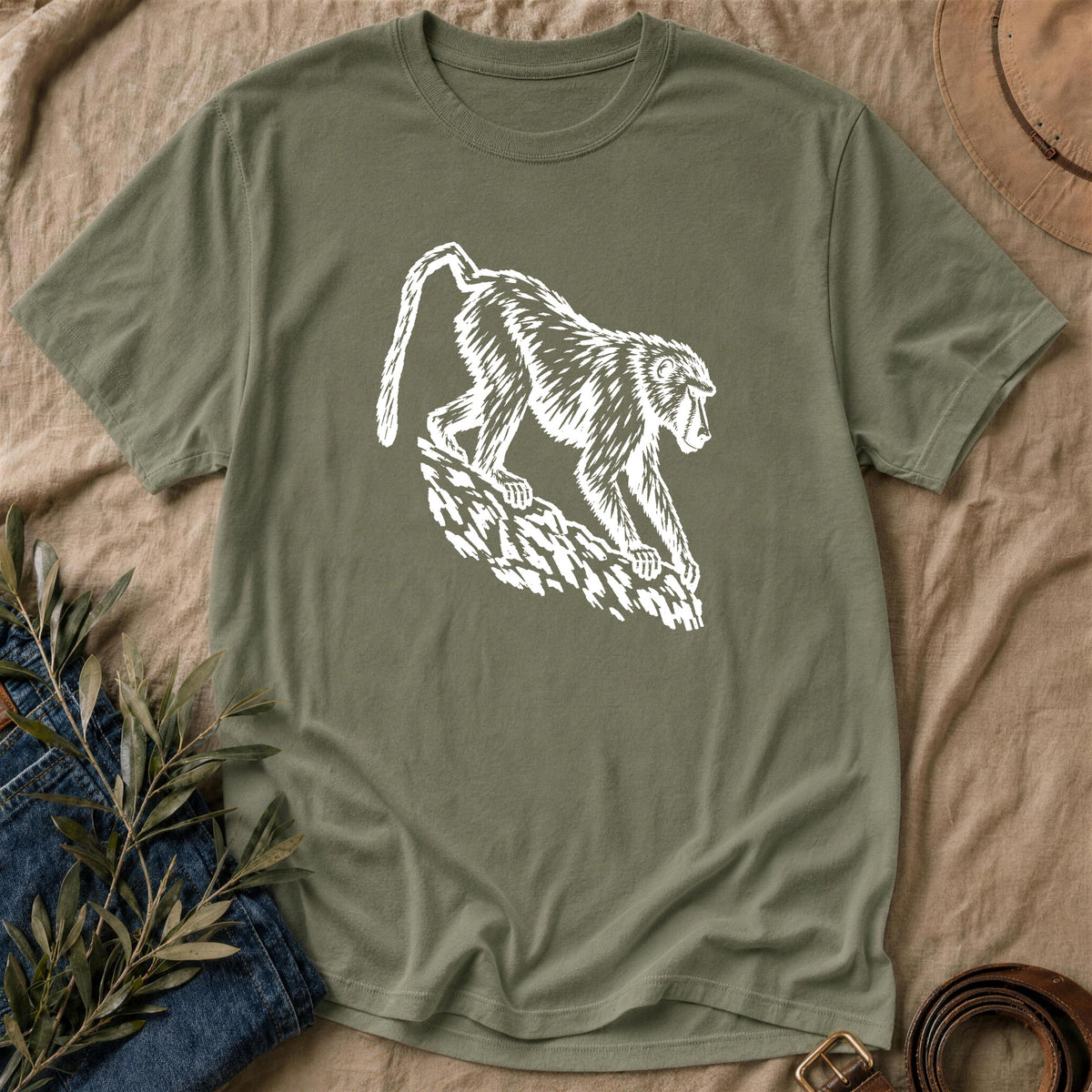 Hand Over Hand - Military Green