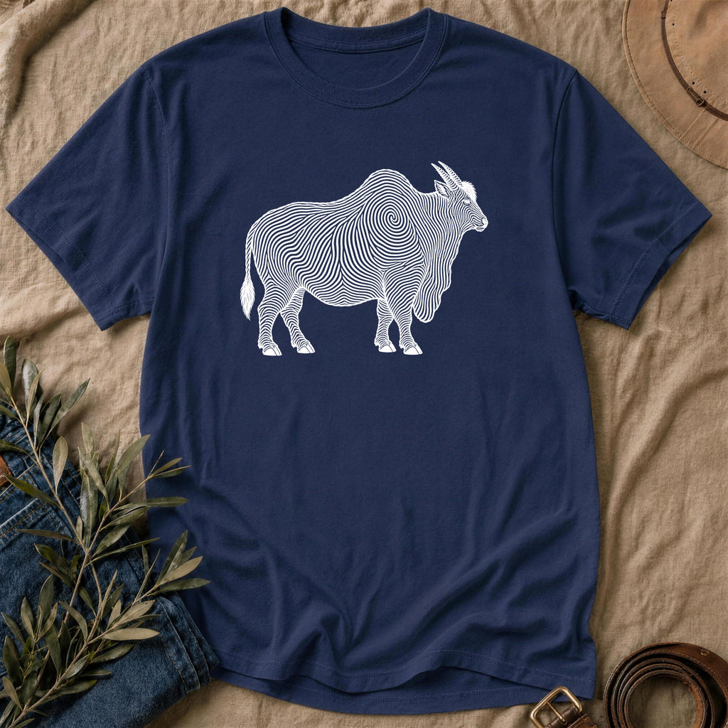 Heavy Print - Navy