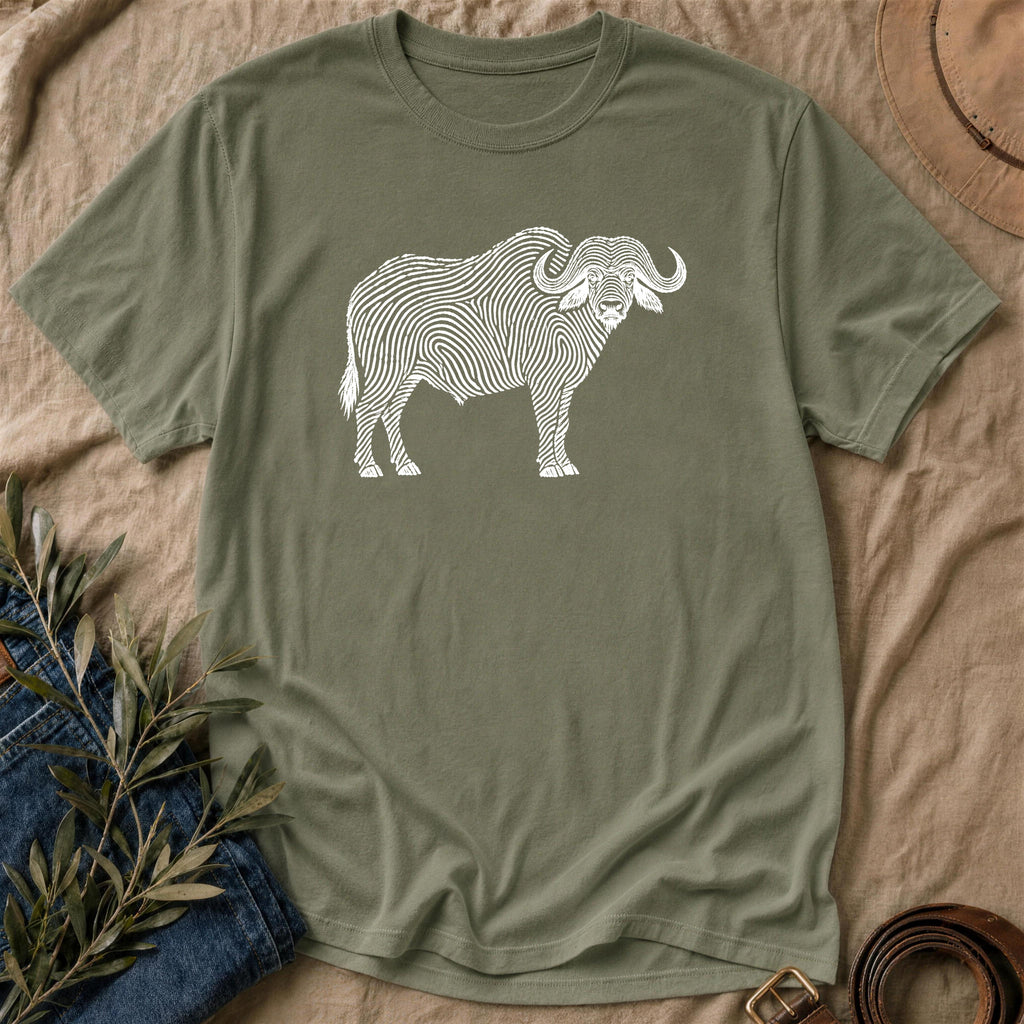 Herd Print - Military Green