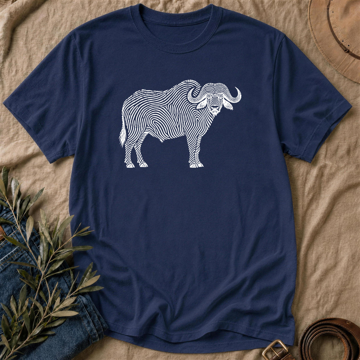 Herd Print - Navy