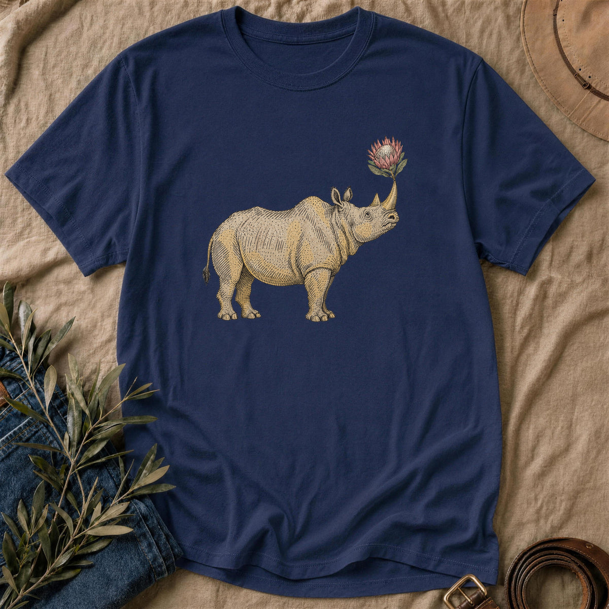Horn Bloom - Navy