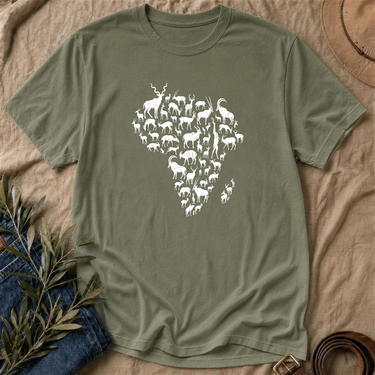 Horn Count - Military Green