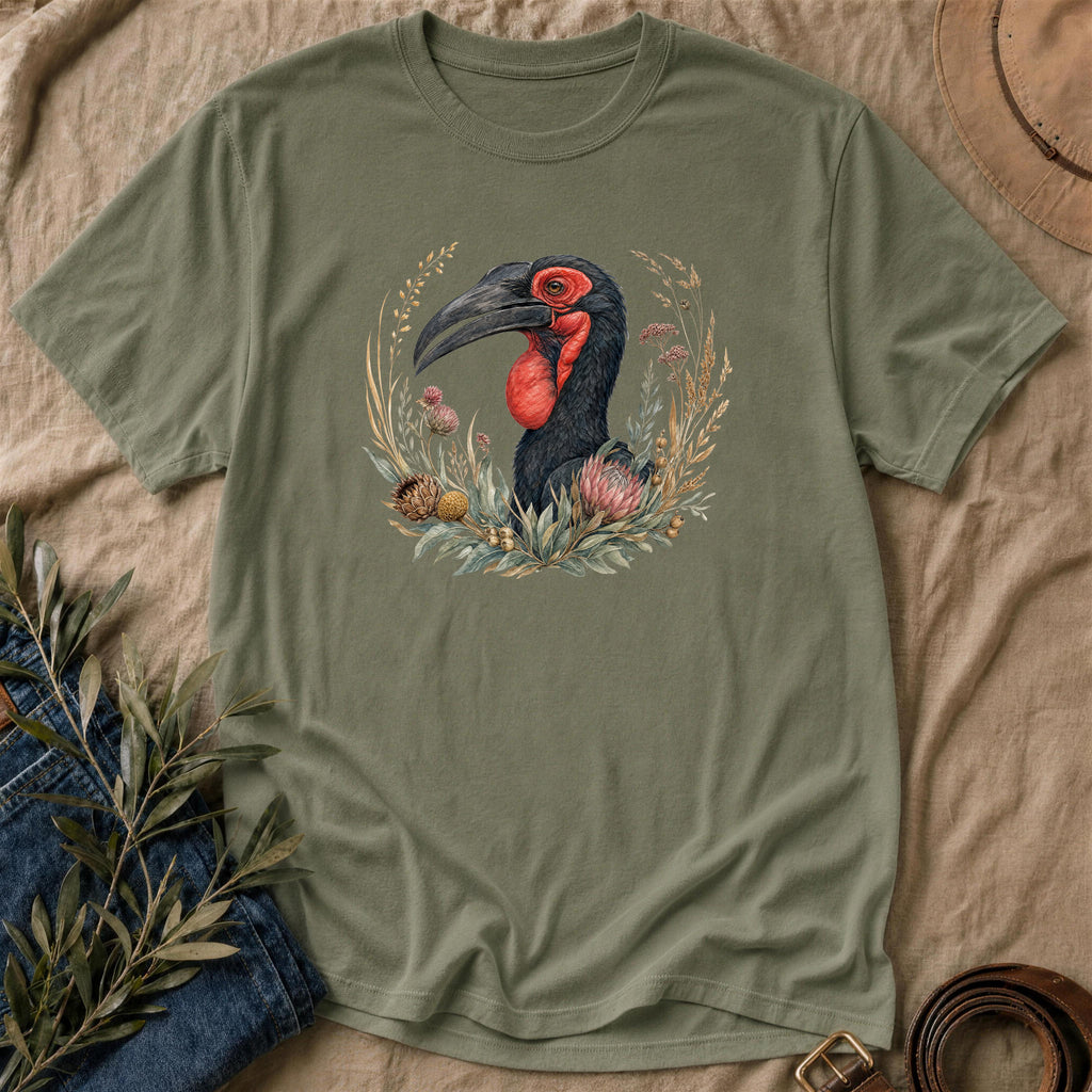 Hornbill Bloom - Military Green