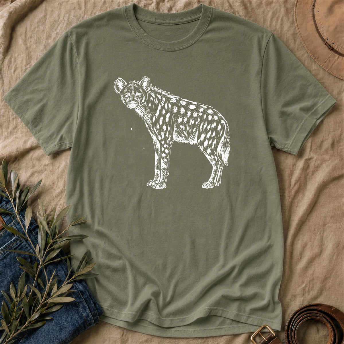 Hyena Relief - Military Green