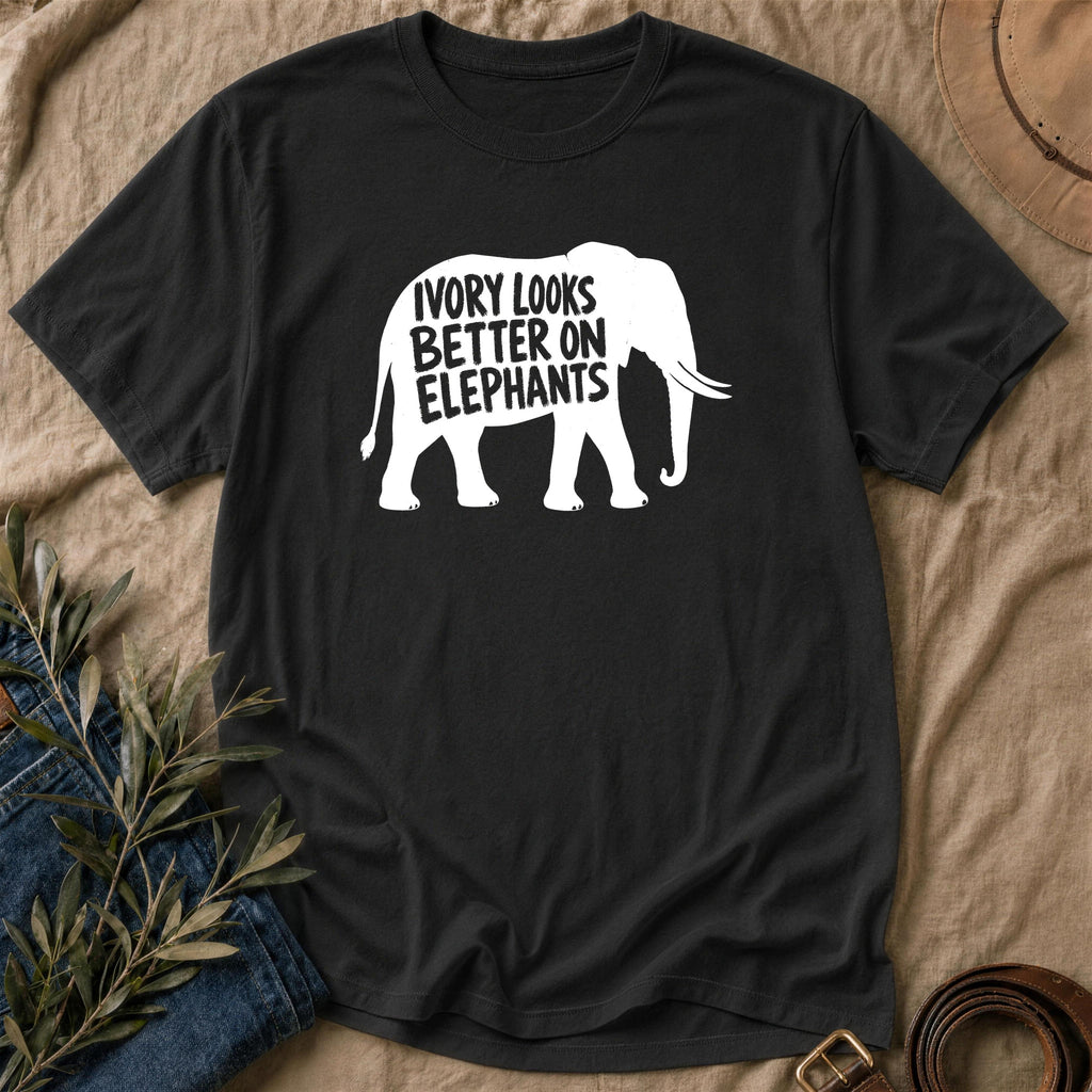 Ivory Looks Better - Black