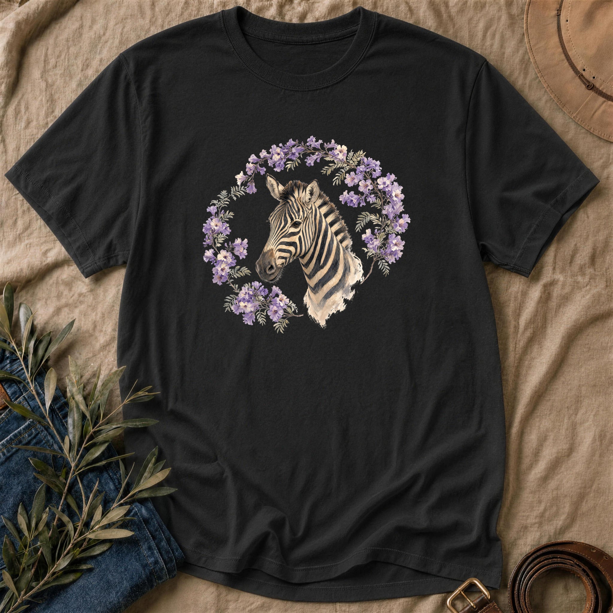 Jacaranda Zebra - Black