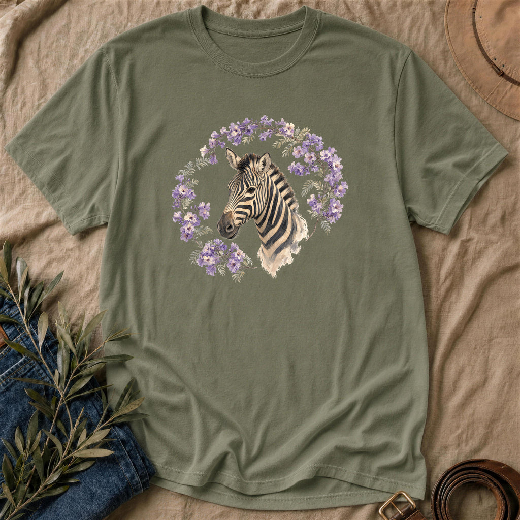 Jacaranda Zebra - Military Green
