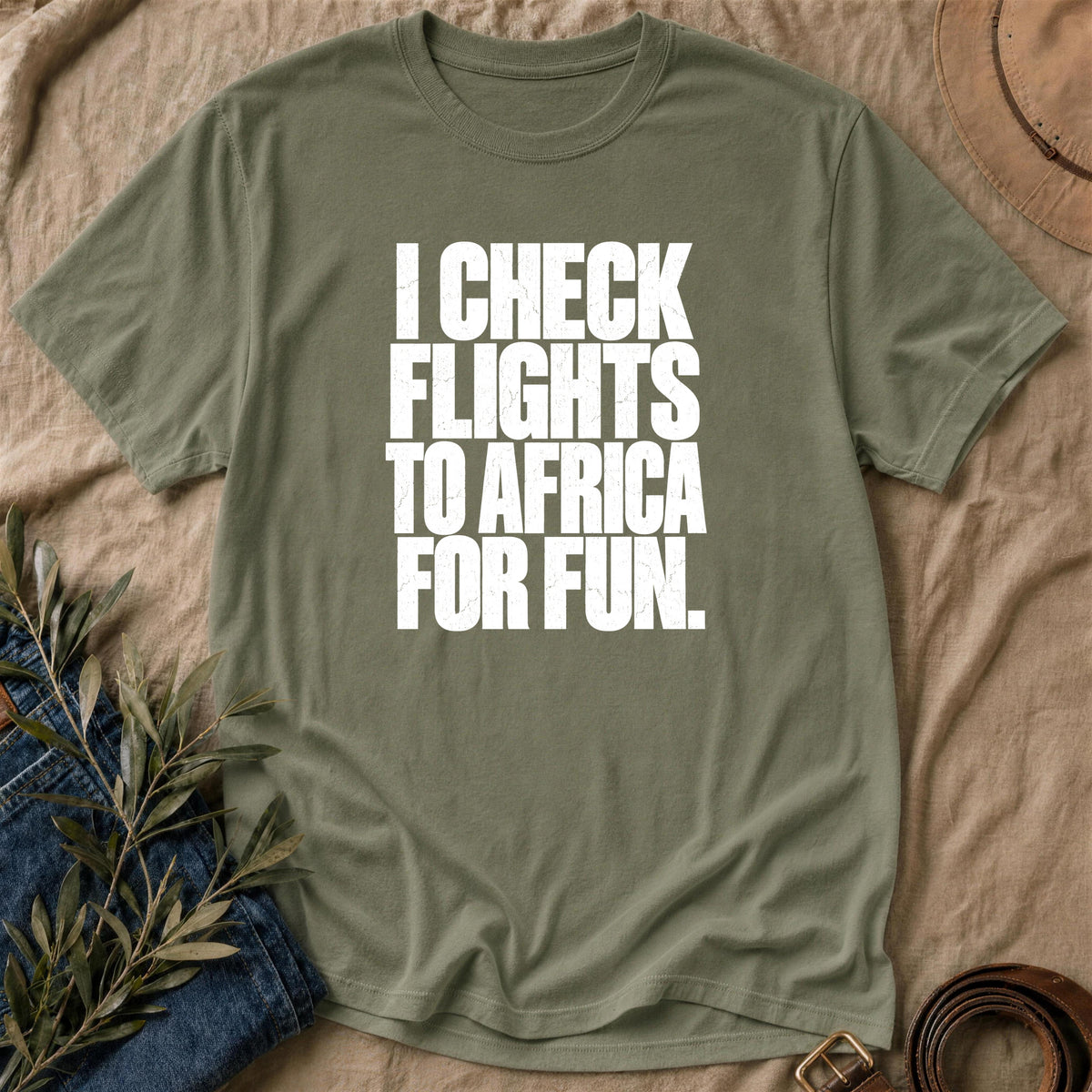 Just Checking - Military Green