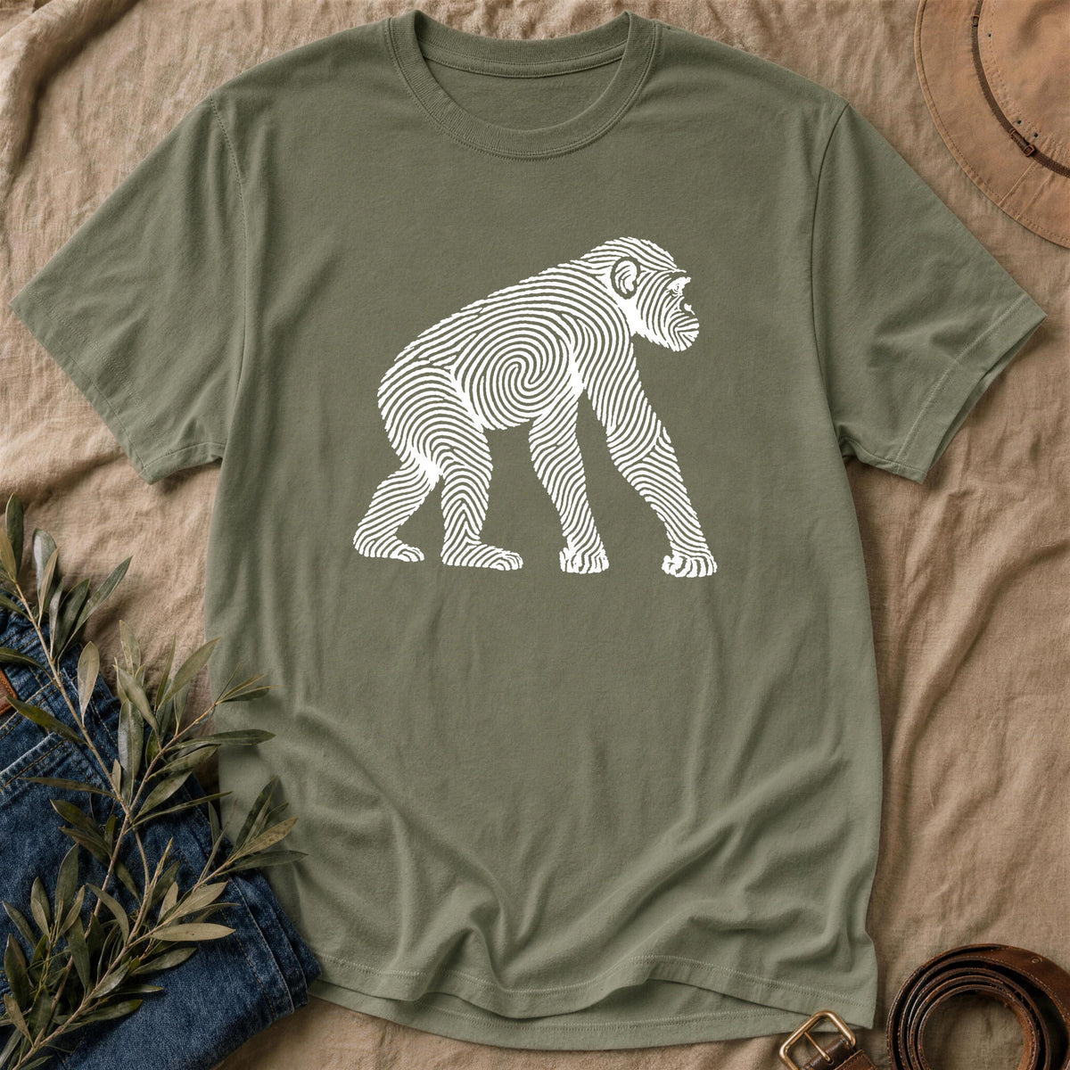 Knuckle Walk - Military Green