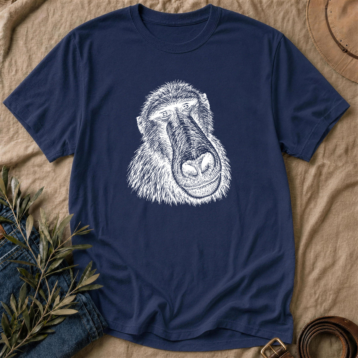 Leaning In - Navy