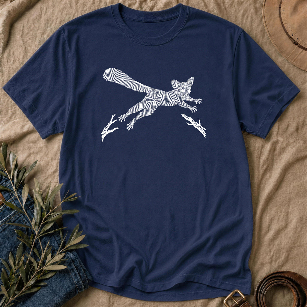 Leap Print - Navy