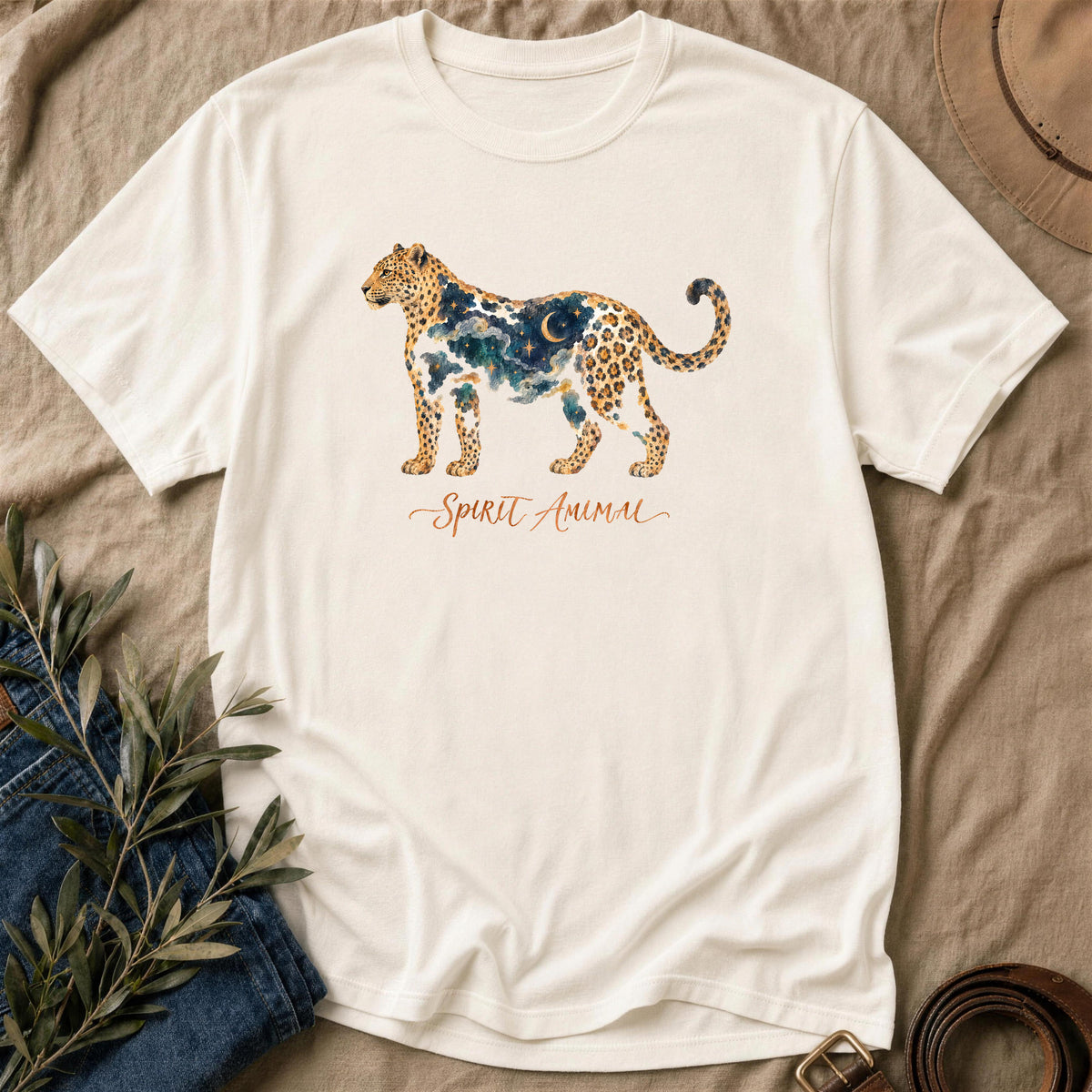 Leopard Spirit Animal - Natural