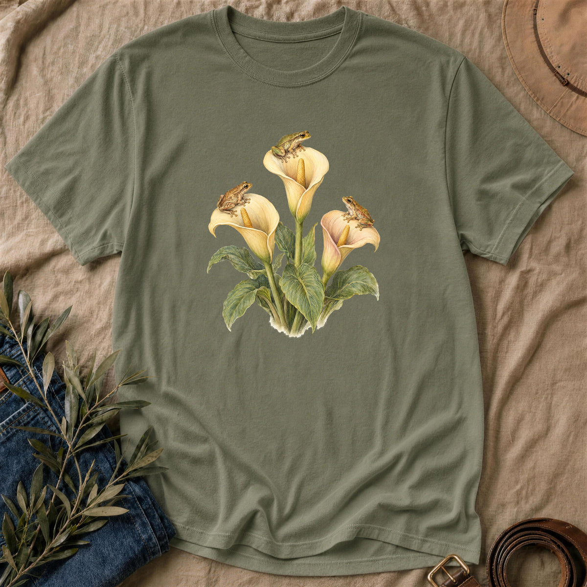 Lily Perch - Military Green