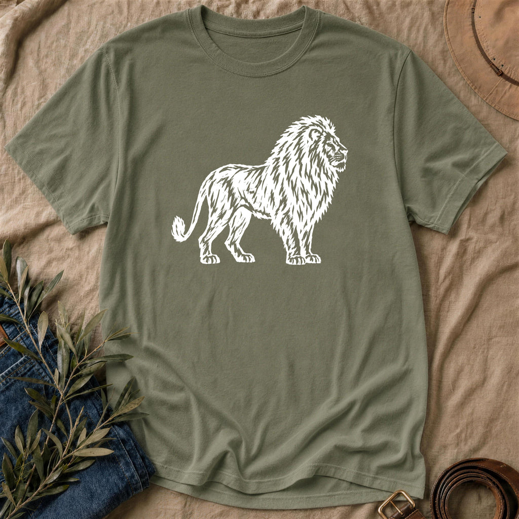 Lion Relief - Military Green