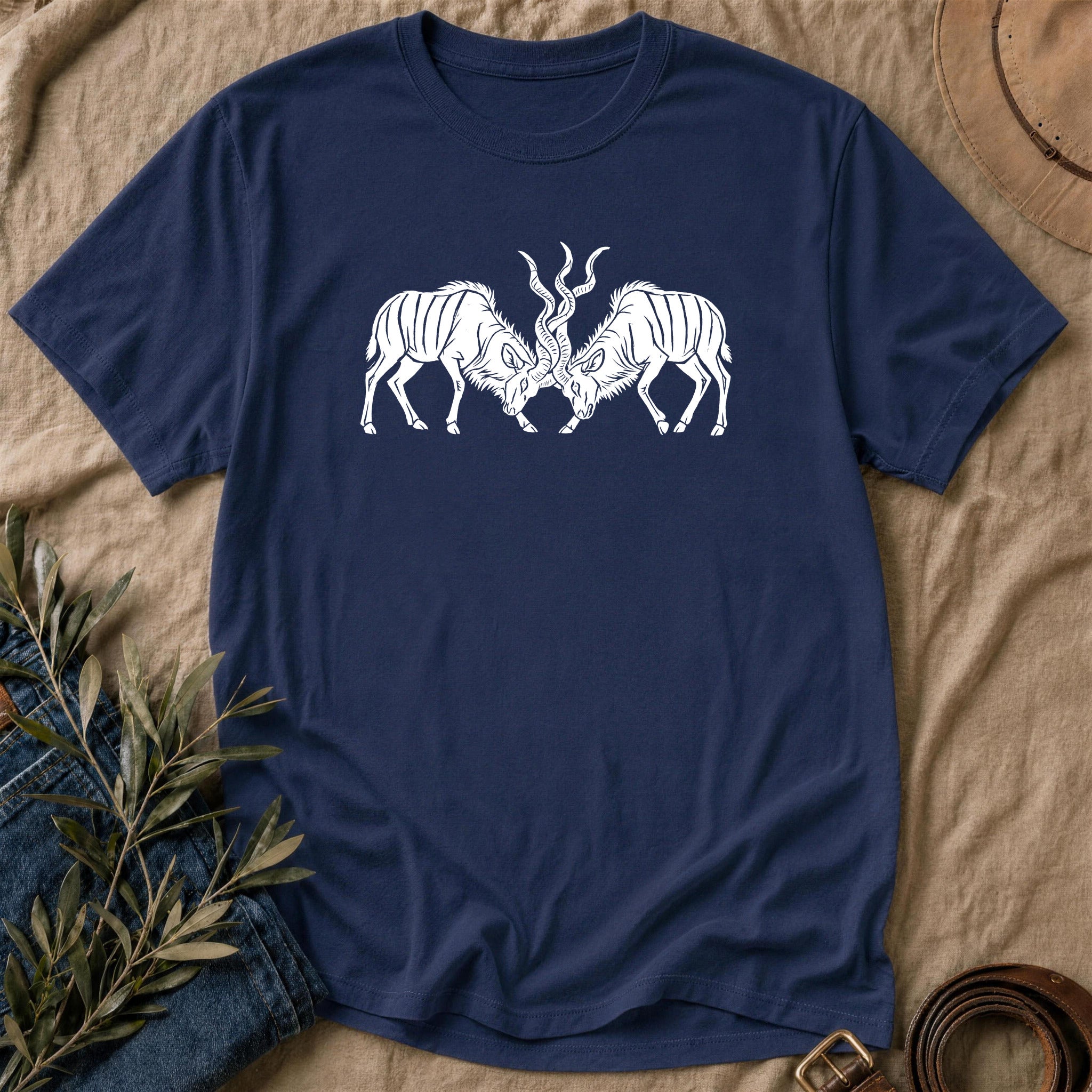 Locked Horns - Navy