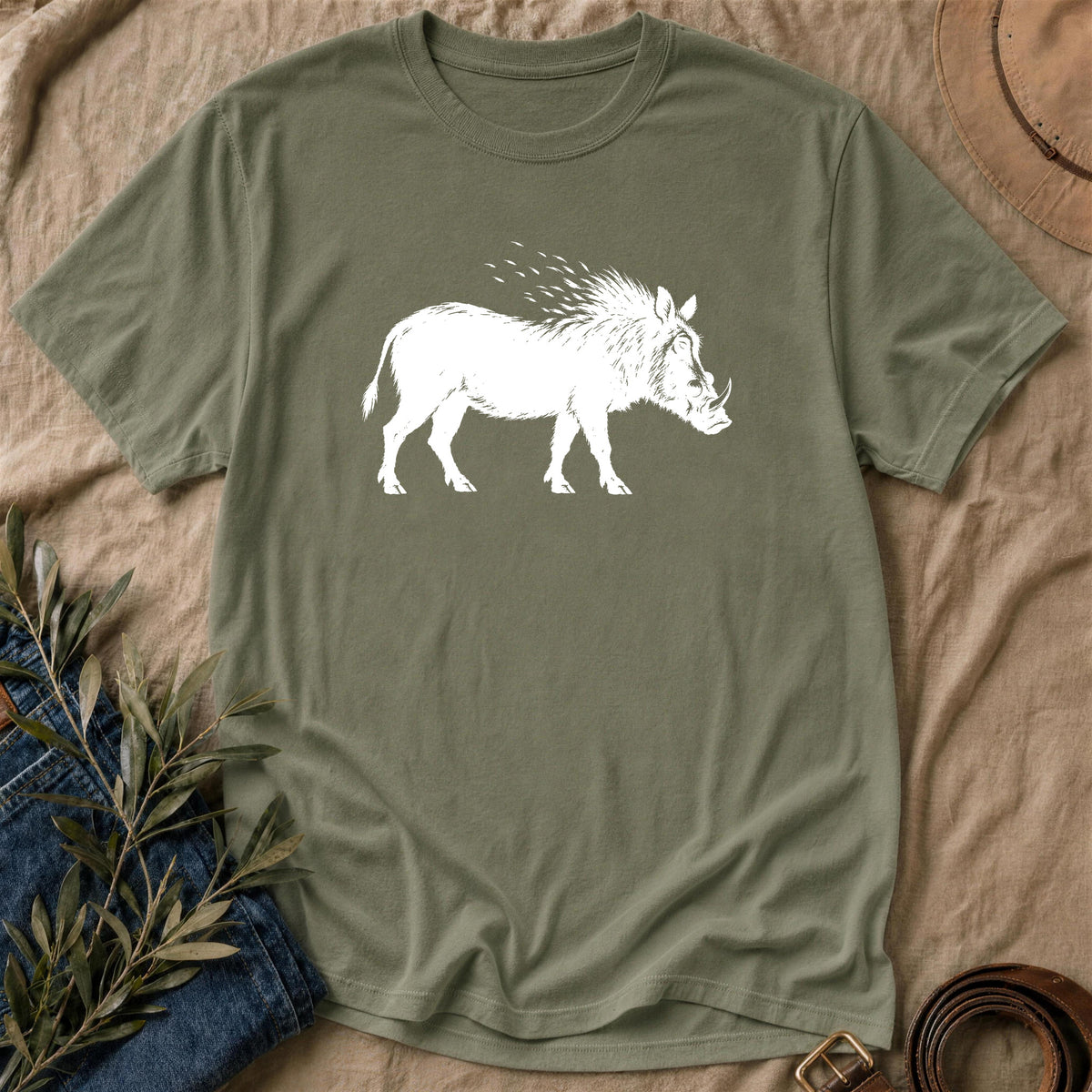 Loose Bristles - Military Green