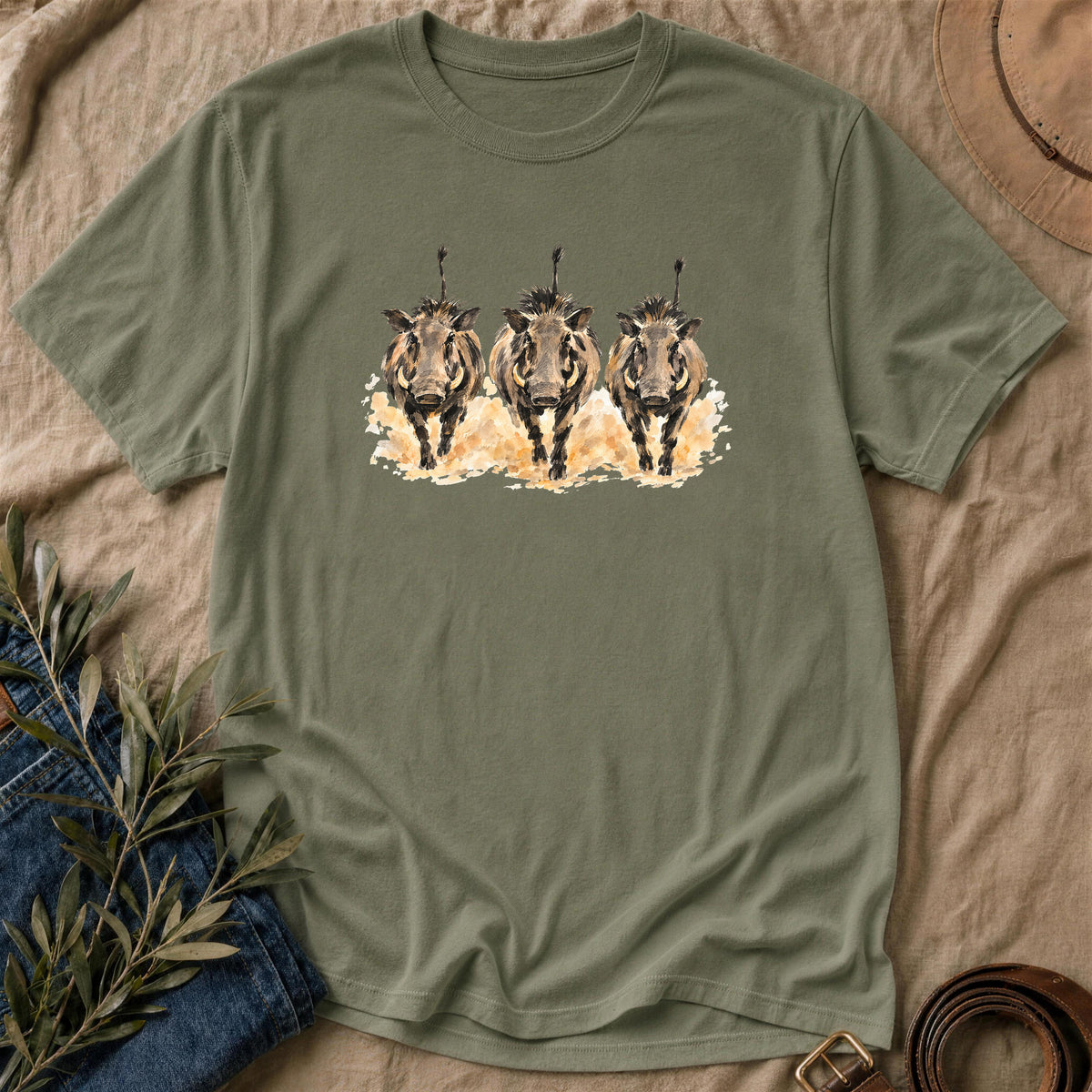 Low Line - Military Green