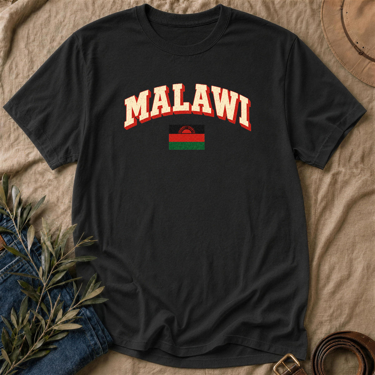 Malawi Varsity - Black