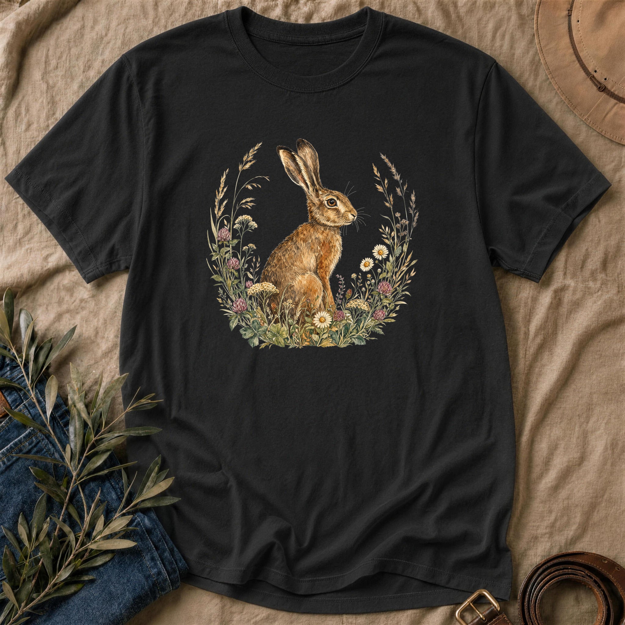 Meadow Hare - Black