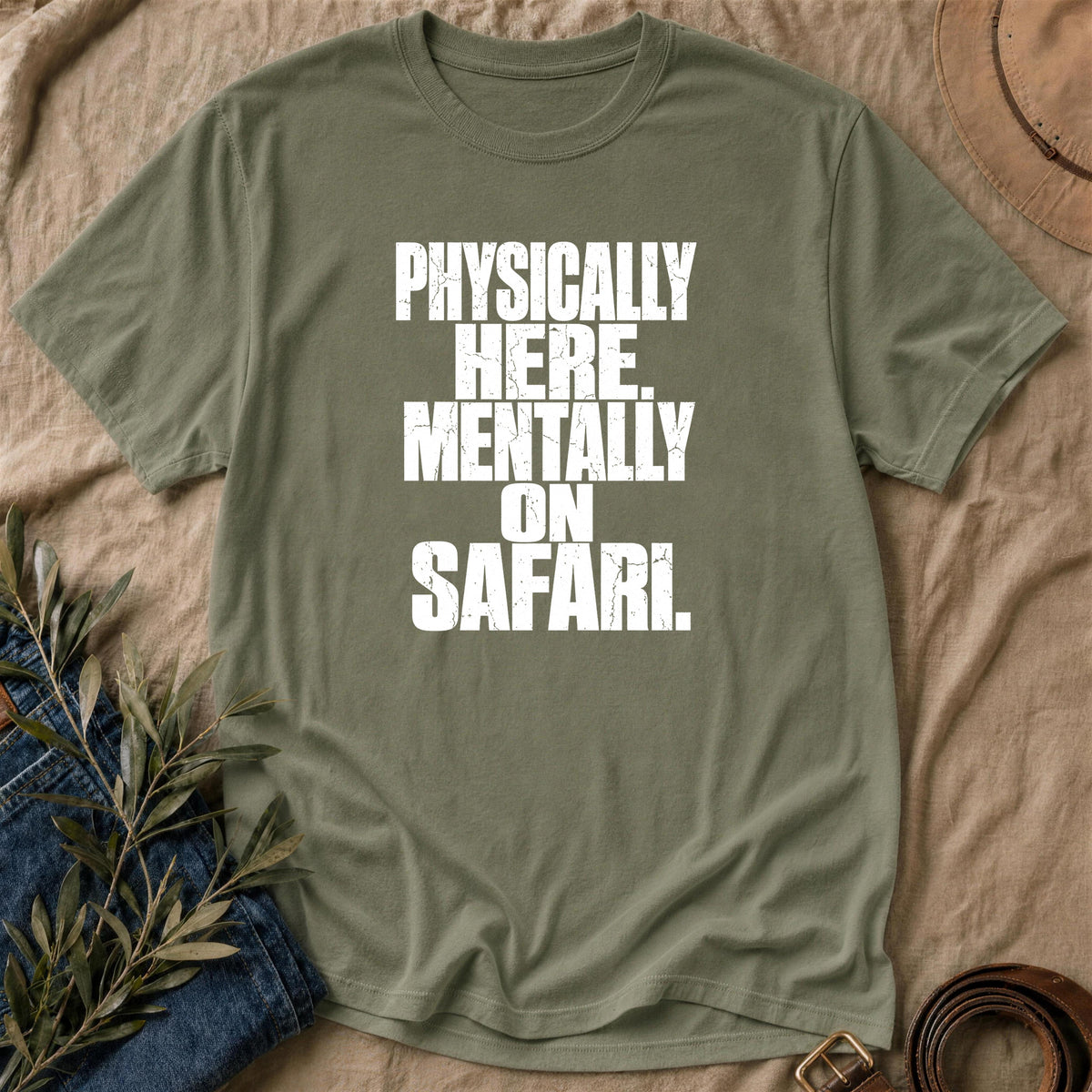 Mentally There - Military Green