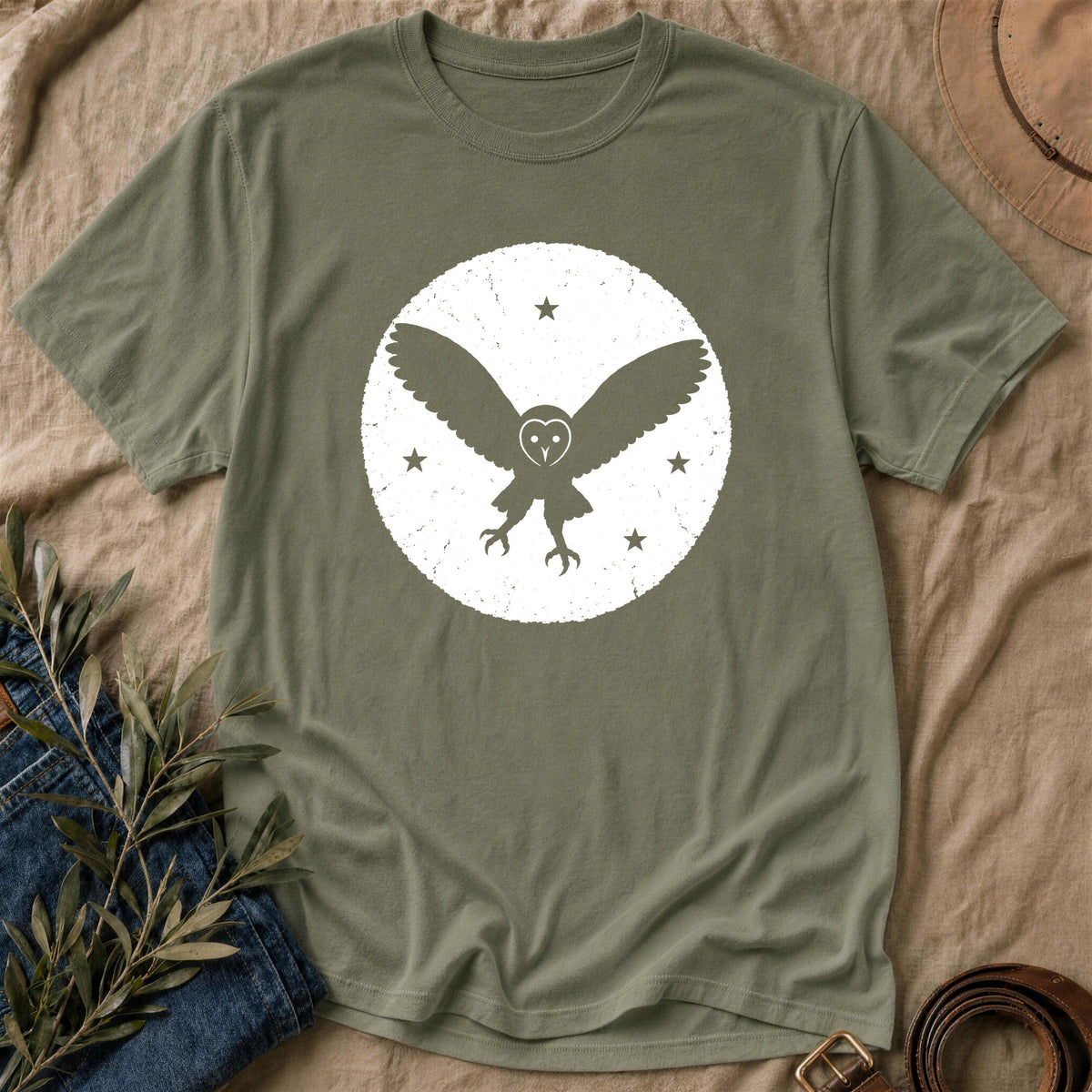 Moon Crossing - Military Green