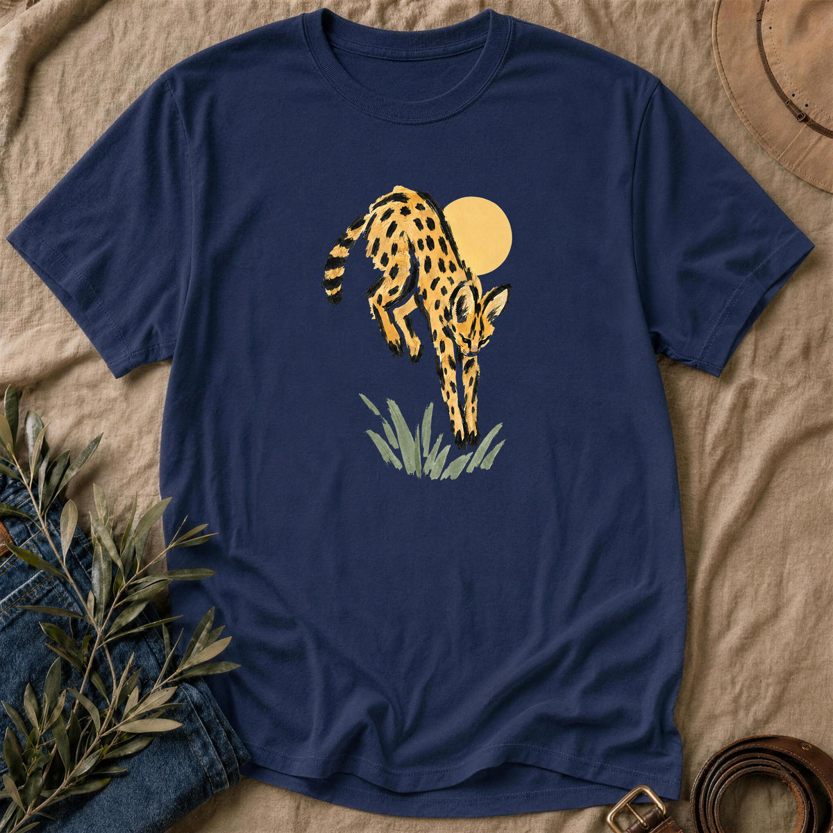 Moon Pounce - Navy
