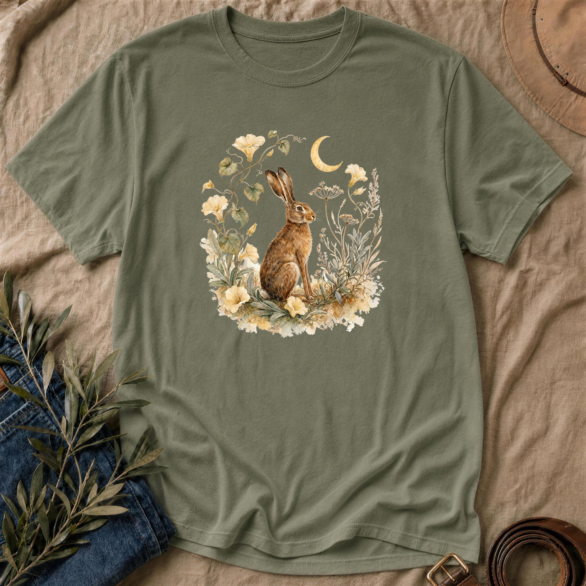 Moonflower - Military Green