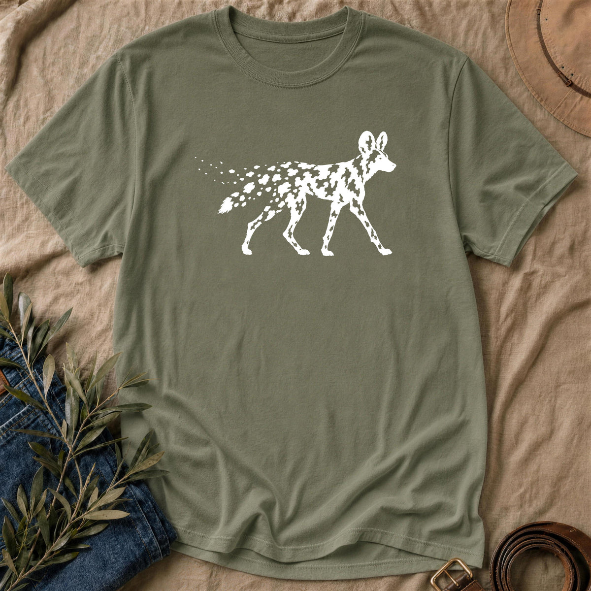 Mottle Drift - Military Green