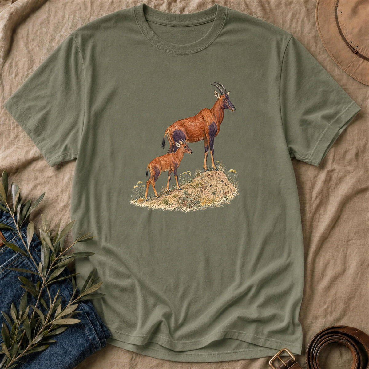 Mound Pair - Military Green