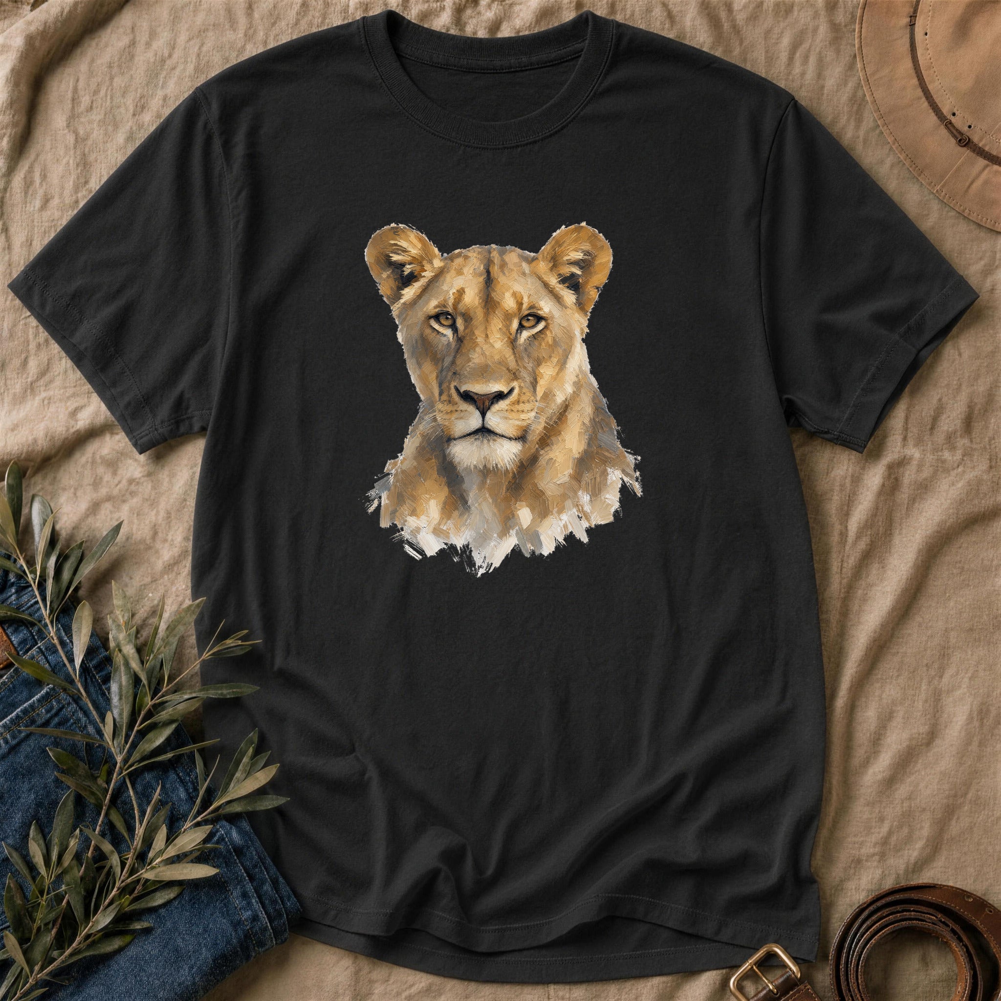 Museum Lioness - Black