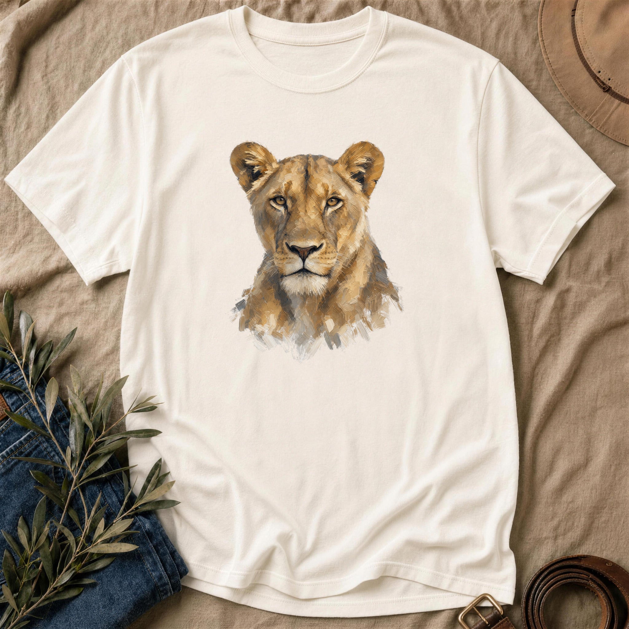 Museum Lioness - Natural